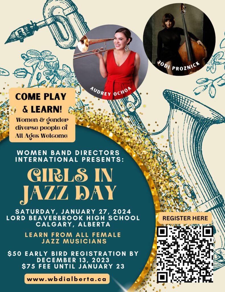 2024 Poster Girls In Jazz Day Ochoa and Proznick